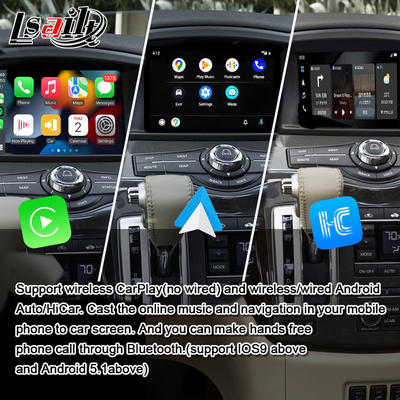 Lsailt Android 13 Smart Android Infotainment Module for Nissan Quest 2011-2022 Wsparcie bezprzewodowego CarPlay, NetFlix