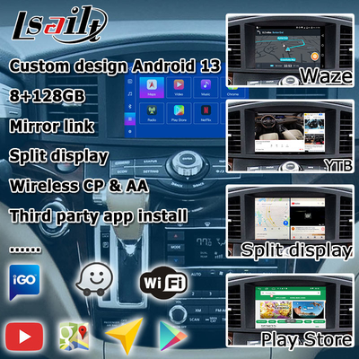 Android 13 System Wireless Carplay Interface For Nissan Quest RE52 Elgrand E52 2011-2020