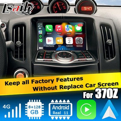 Nissan 370z Z34 Carplay Android auto carplay interfejs Pudełko 8+128 Android 13