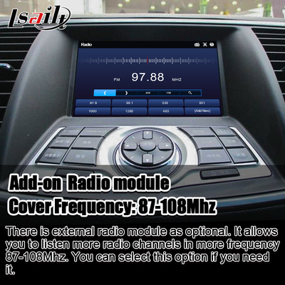 Nissan Multmedia Interface dla Teany J32 Murano Quest Patrol Android 13 Moduł rozrywki z NetFlix, YouTube