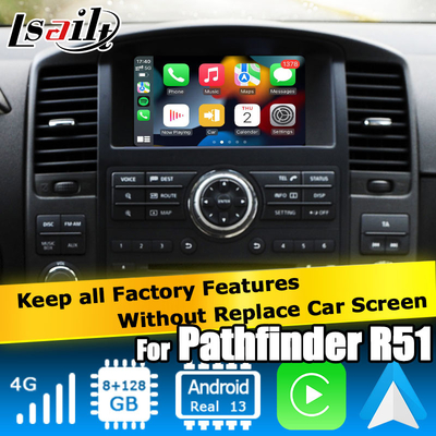 Nissan Pathfinder R51 Android Carplay interfejs multimedialny Android Auto