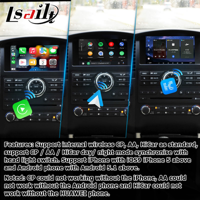 Nissan Pathfinder R51 Android Carplay interfejs multimedialny Android Auto