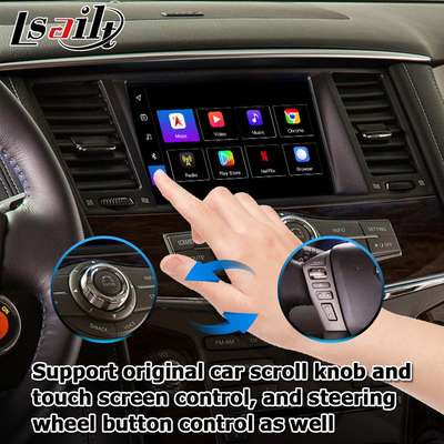 Nissan Patrol Armada Y62 Android 13 Qualcomm 8+128GB Carplay android auto video interfejs box