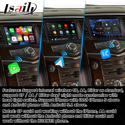 Nissan Patrol Armada Y62 Android 13 Qualcomm 8+128GB Carplay android auto video interfejs box