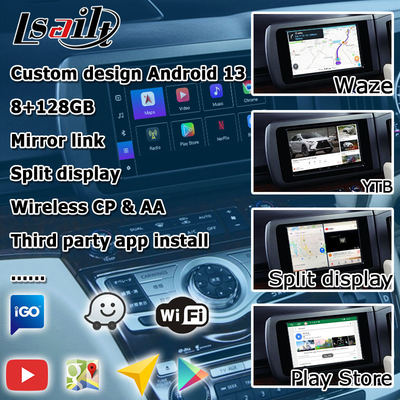 Nissan Elgrand E51 serii 3 Android 13 Qualcomm 8+128GB Carplay Android Auto interfejs wideo