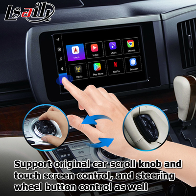 Nissan Elgrand E51 serii 3 Android 13 Qualcomm 8+128GB Carplay Android Auto interfejs wideo