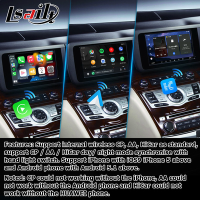 Nissan Elgrand E51 serii 3 Android 13 Qualcomm 8+128GB Carplay Android Auto interfejs wideo
