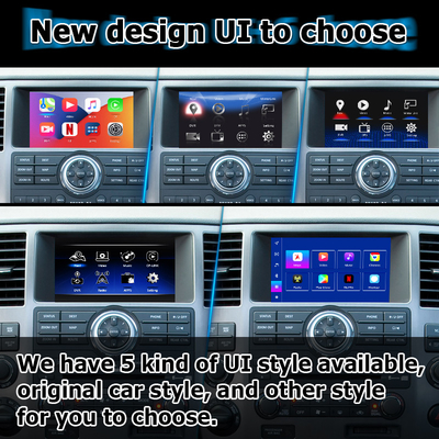 Nissan Armada TA60 w stylu fabrycznym Android multimedialny interfejs wideo, obsługa bezprzewodowa Carplay Android Auto