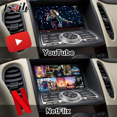 Lsailt 8G Android Infotainment Module dla Infiniti EX QX50 2008-2017 Wliczone bezprzewodowe CarPlay, YouTube, NetFlix