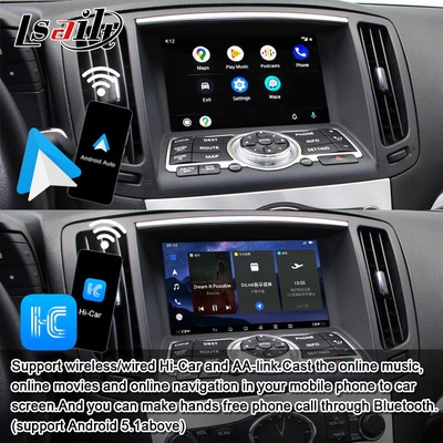8G Android Infotainment Module dla Infiniti G35 G37 Q60 Q40 2008-2016 Włącza YouTube, Google Play przez Lsailt
