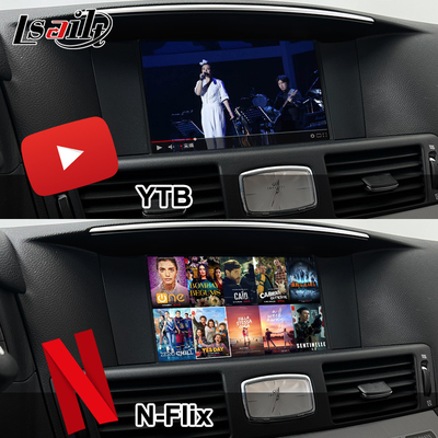 8G Qualcomm Android Multimedia Interface dla Infiniti Q70 M45 M25 2010- Wireless CarPlay Box, Android Auto, NetFlix