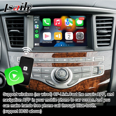Lsailt 8G Android Multimedia Interface dla Infiniti QX60 JX35 2011-2020 Zintegrowany bezprzewodowy CarPlay, Android Auto