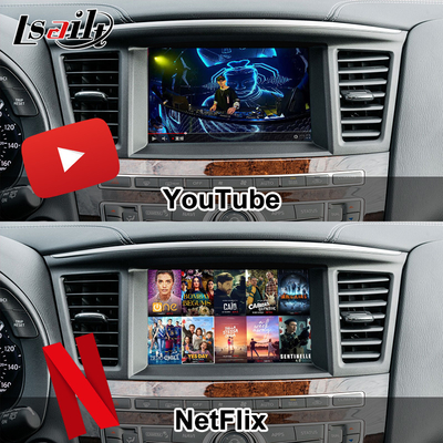 Lsailt 8G Android Multimedia Interface dla Infiniti QX60 JX35 2011-2020 Zintegrowany bezprzewodowy CarPlay, Android Auto