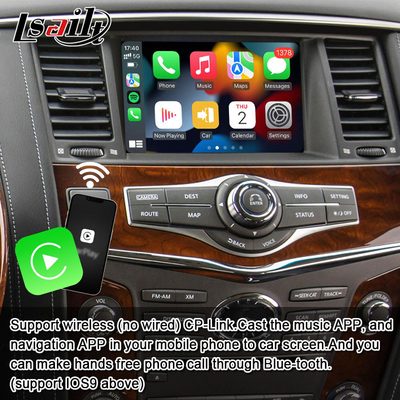 8G Android Infotainment Module dla Infiniti QX80 QX56 Nissan Patrol 20100-2021 Wireless CarPlay Interface, YouTube