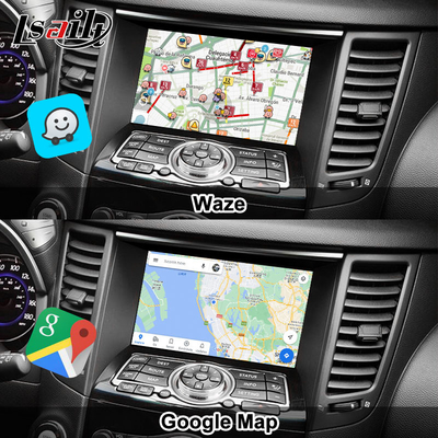 Lsailt 8G Android Multimedia Interface dla Infiniti QX70 FX35 FX37 2008-2017 Zintegrowany bezprzewodowy CarPlay, Android Auto