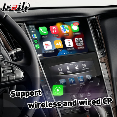 Bezprzewodowy interfejs integracji Android Auto Carplay dla 2013-2015 Infiniti Q50