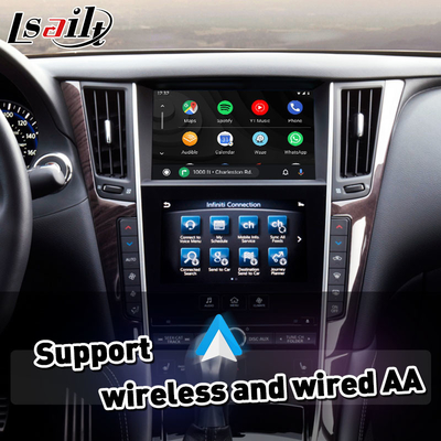 Lsailt CP + AA OEM Integracja Carplay Interface dla 2020-2023 Infiniti Q50