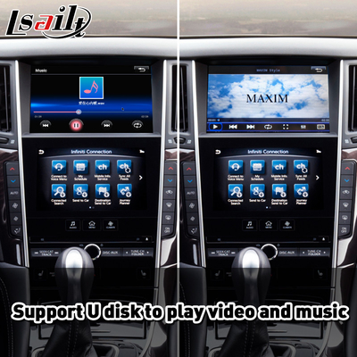 Lsailt CP + AA OEM Integracja Carplay Interface dla 2020-2023 Infiniti Q50