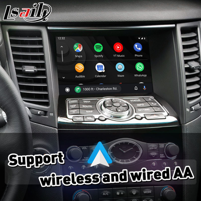 Lsailt Wireless Android Auto Mirrorlink Carplay Interface dla 2013-2017 Infiniti QX70