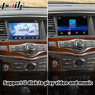 Lsailt Wireless Android Auto Carplay Interface dla Infiniti QX80 2013-2017