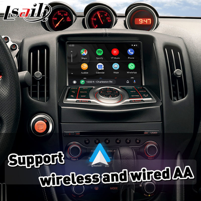 Bezprzewodowy interfejs Carplay Android Auto Mirrorlink dla 2009-2020 Nissan 370Z GT Nismo