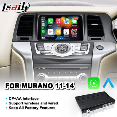 Bezprzewodowy Carplay OEM Integracja Android Auto Video Interface dla Nissana Murano Z51 2011-2014