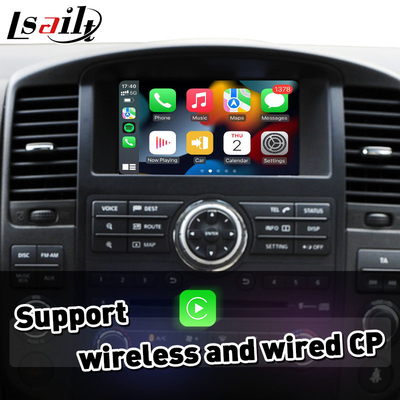 Bezprzewodowa integracja Android Auto Interfejs Carplay dla 2008-2013 Nissan Pathfinder R51 Navara D40