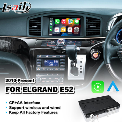 Android Auto Wireless Carplay Video Interface dla Nissana Elgranda E52 2010-2022 IT08 08IT