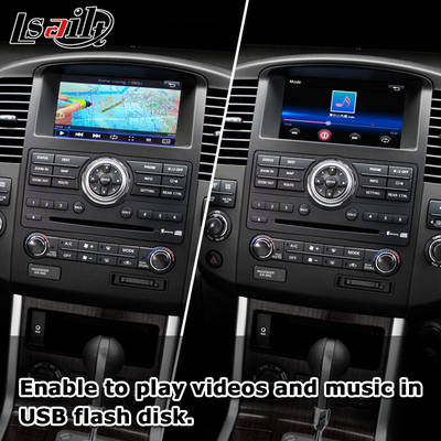 OEM Integracja bezprzewodowa Apple CarPlay Interface dla Nawary D40 Nissan Pathfinder R51 2010-2016 Android Auto,Plug and Play, Mirror Link