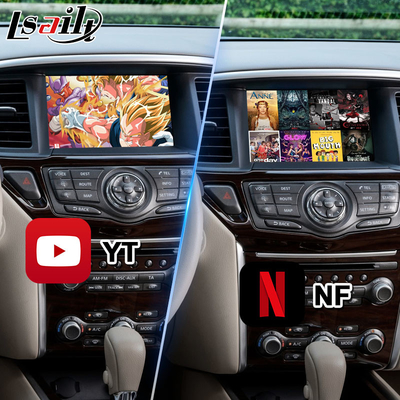 Interfejs wideo Lsailt Android dla Nissan Pathfinder R52 z bezprzewodowym Carplay Android Auto