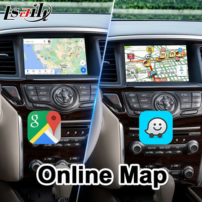 Interfejs wideo Lsailt Android dla Nissan Pathfinder R52 z bezprzewodowym Carplay Android Auto