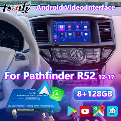 Interfejs wideo Lsailt Android dla Nissan Pathfinder R52 z bezprzewodowym Carplay Android Auto