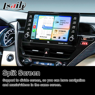 Lsailt 8G Wireless CarPlay Android Infotainment Module for Toyota Camry TOUCH3 2018-2021 Sienna Wsparcie YouTube, NetFlix, 360 kamer
