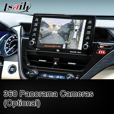 Lsailt 8G Wireless CarPlay Android Infotainment Module for Toyota Camry TOUCH3 2018-2021 Sienna Wsparcie YouTube, NetFlix, 360 kamer