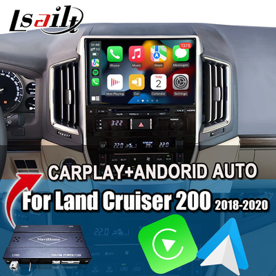 Bezprzewodowy interfejs CarPlay dla Toyota Land Cruiser 200 GX-R,VX-R 2018-2021 Fujitsu Head Unit With Android Auto, Linux System