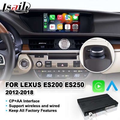 Bezprzewodowy interfejs Android Auto Carplay dla 2012-2018 Lexus ES250 ES200 ES350 ES300h ES 250 200