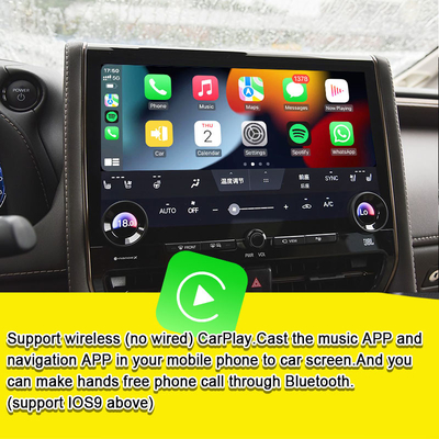 Android 13 Android Interfejs multimedialny dla Toyota Alphard 40 Series 2023-2024 Harrier, Vellfire Wsparcie YouTube, NetFlix, Google Play, 360 Panorama Kamery