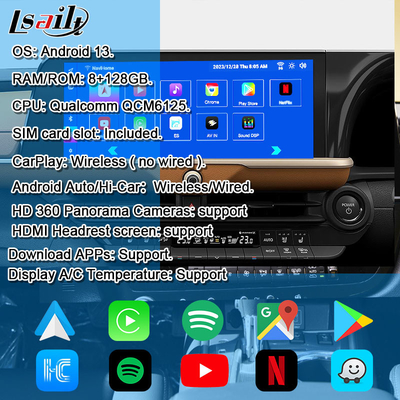 Android 13 Interfejs multimedialny dla Toyota Crown 2023-2024 Royal Majesta Athlete Infotainment Module OEM Retrofit