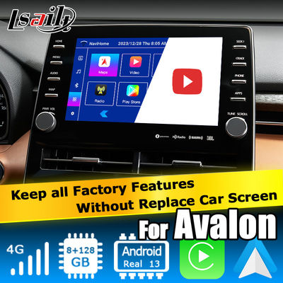 8-calowy interfejs wideo Android auto carplay interfejs wideo dla toyota avalon touch 3 2018-obecnie;