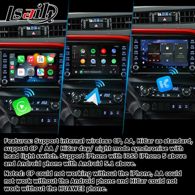 Toyota Hilux Android 13 multimedialny interfejs wideo bezprzewodowy carplay android auto touch 3