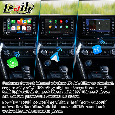 Toyota Harrier Venza Android 13 multimedialny interfejs wideo 2019-obecny bezprzewodowy carplay android auto