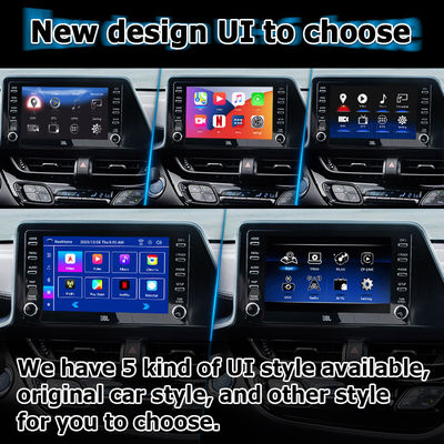 Toyota C-HR CHR Android 13 interfejs multimedialny z automatycznym carplayem Androida