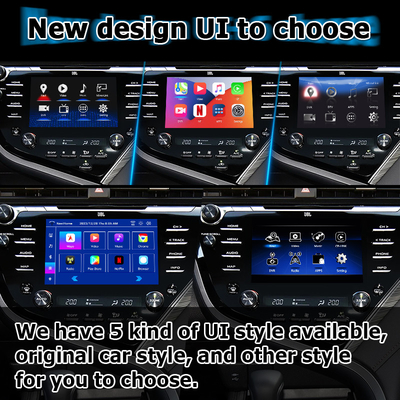 Ekran dotykowy Carplay Android Auto Interfejs wideo Toyota Camry Bluetooth Wifi USB
