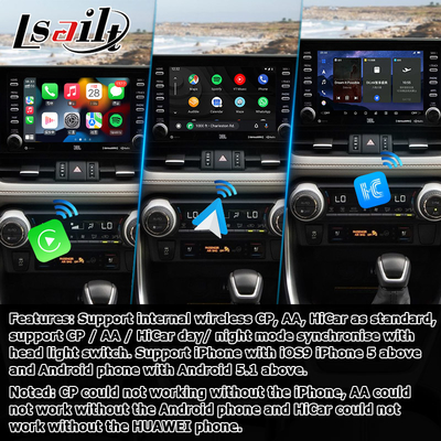 8+128GB Android 13 Carplay Android Interface For Toyoat RAV4 2019 To Present Touch N Go 3