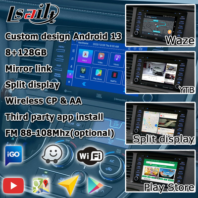 Android 13 Carplay Android interfejs wideo automatyczny Box dla Toyoty Sienna