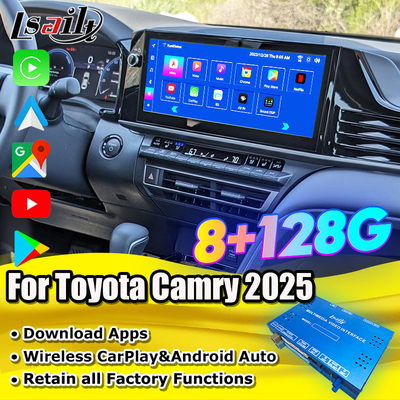 Android 13 Multimedia Video Interface dla Toyota Camry 2025 Sienna RAV-4 OEM Moduł informacyjno-rozrywkowy z modernizacją Wliczone YouTube, NetFlix, Google Play