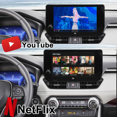 Android 13 Android Infotainment Interface dla Toyota RAV-4 2023-Crown, Alphard, Harrier OEM Uaktualnienie ekranu z systemem multimedialnym Android, YouTube