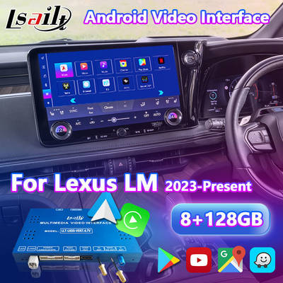 Lsailt Android Carplay Multimedia Video Interface dla 2023-Obecny Lexus LM LM350h LM500h
