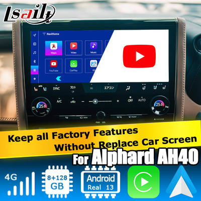 Toyota Alphard AH40 Android interfejs multimedialny 8+128GB Carplay Android Auto wsparcie