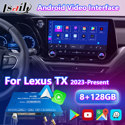 Lsailt Android Carplay Multimedia Video Interface dla 2023-Obecny Lexus TX TX350 TX500h